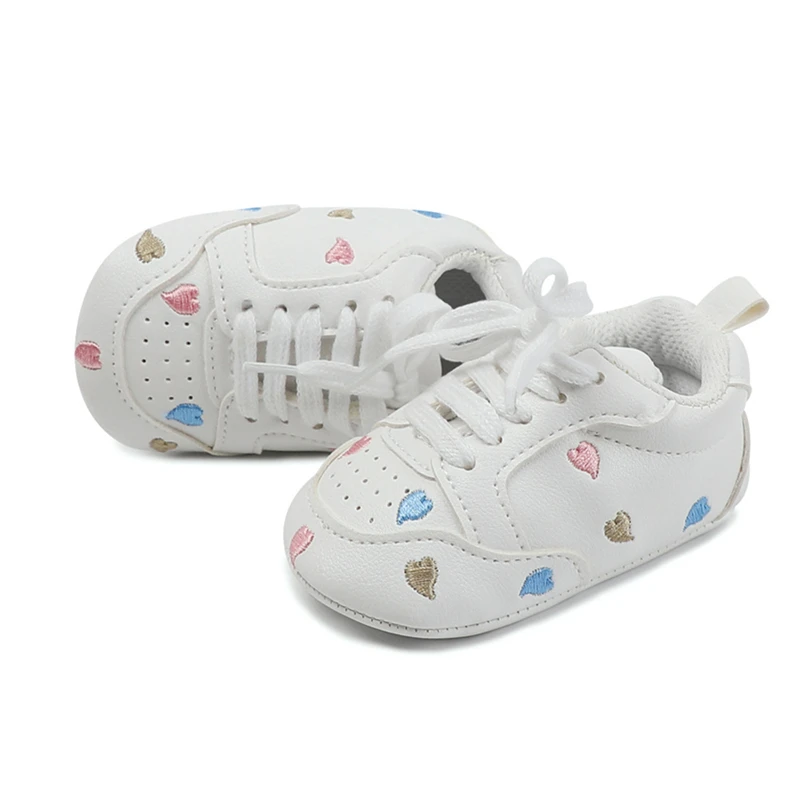 Alisenna Мода весна AutumnToddler первых шагов для маленьких мальчиков и девочек из мягкой PU искусственной кожи обувь для новорожденного обувь сетки спортивная обувь