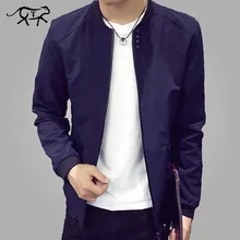Neue Ankunft Herbst herren Mantel Mode Bomberjacke Männer Jaqueta Masculina Casual Anorak Homme Stehkragen Markenkleidung Herren