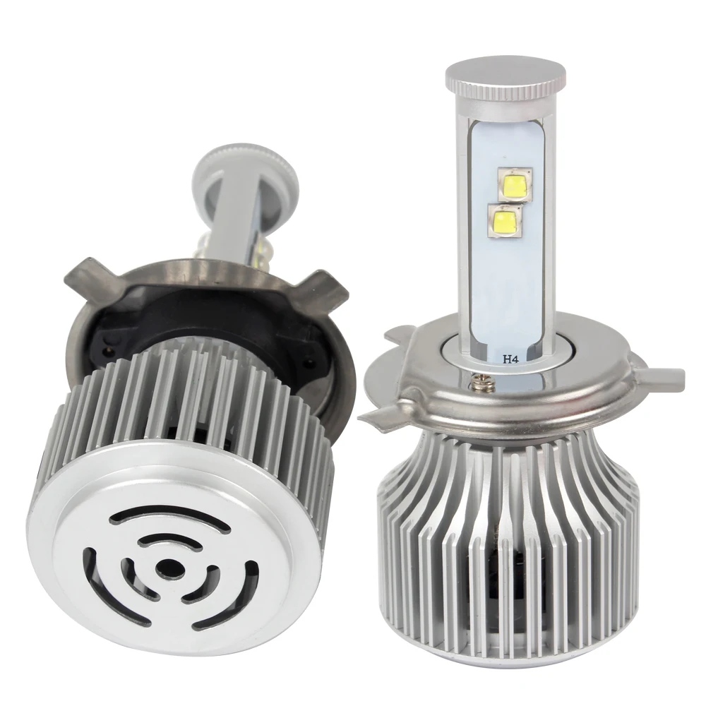 

Hi/Lo Headlight H4 60W/Each Bulb High Low Beam 6000K All-in-one Version of X7 LED Super Bright Car Styling
