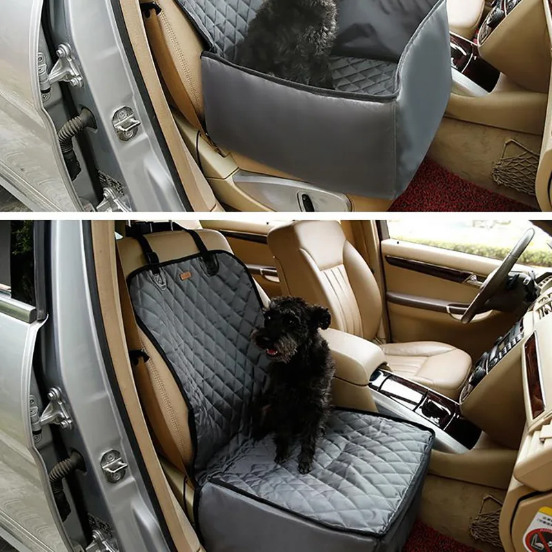 Pet Car Seat Protector Dog Car Front Seat Cover For Pets Waterproof Nylon Car Protector Car Carrier Remove Easy