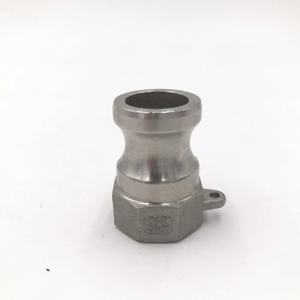 

Camlock QD - 1/2 Type A, Stainless Steel 316, Homebrew Fitting, 1/2" Female NPT