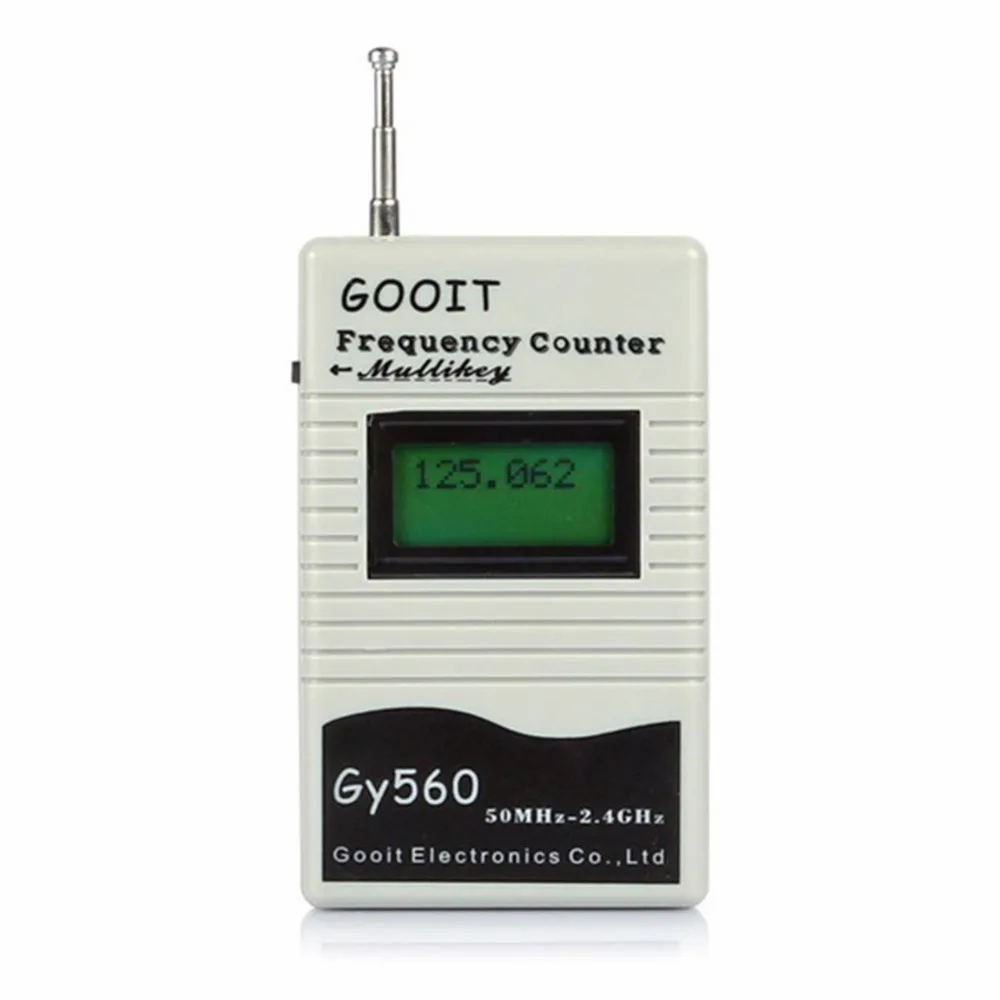 Мини GY560 ручной счетчик частоты 50 МГц-2 4 ГГц VHF/UHF Для Walkie-talkie Ham радио ЖК-дисплей |