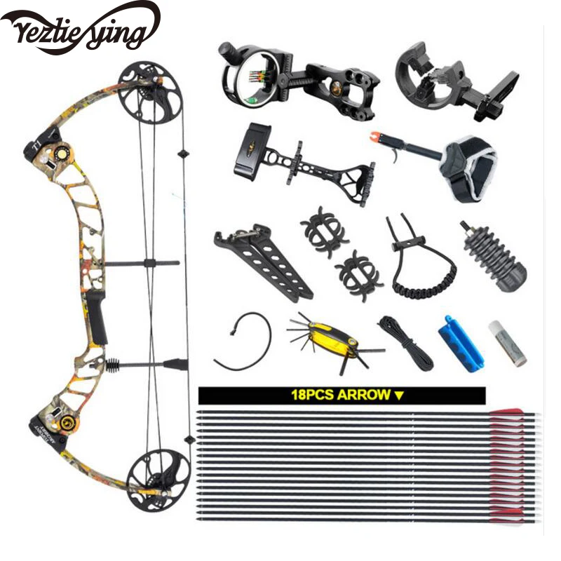 

Hunting T1 Compound Bow Outdoor bow for shooting And Complete Supporting Facilities And Equipment Crossbow Hunting Archery