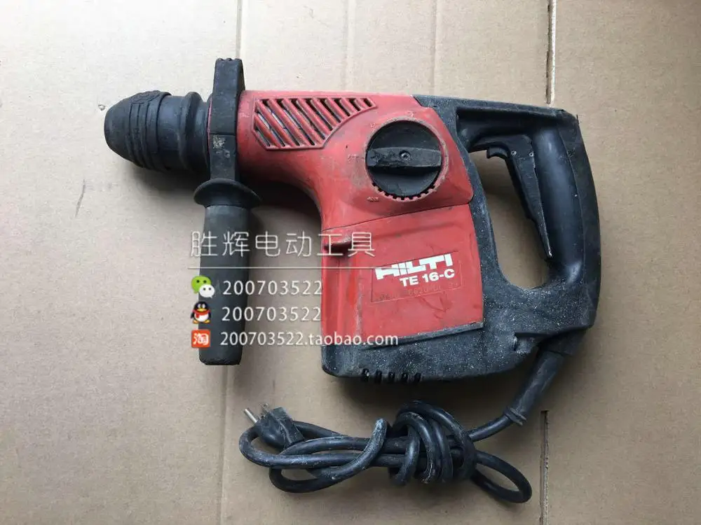Используется импортный HILTI TE 16C бесплатно xilide электрический молоток дрель четыре