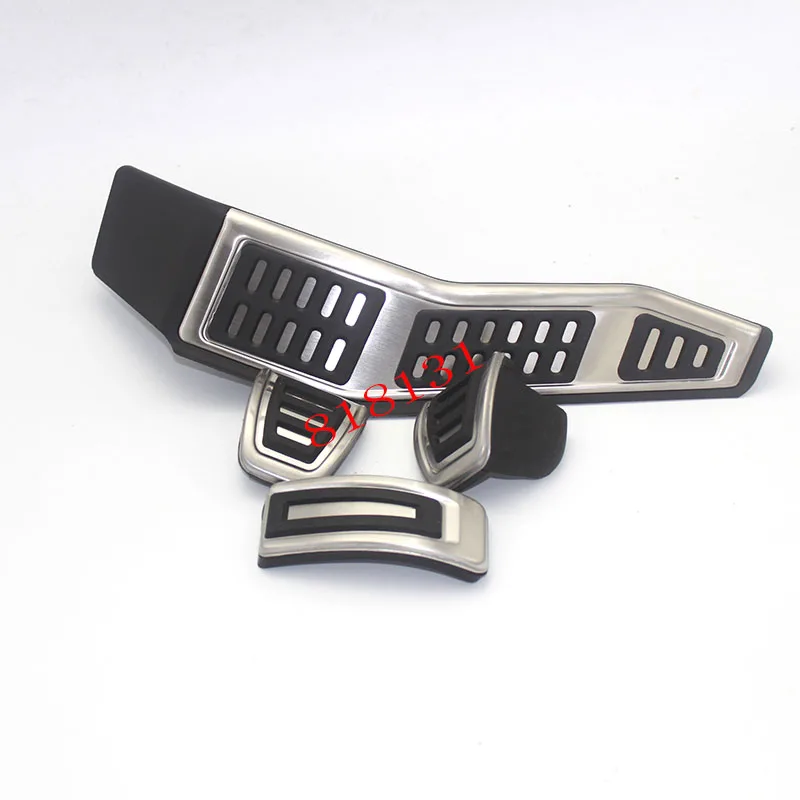 

STYO Car Sport Stainless Steel MT Pedal /AT PEDAL (Footrest+Gas+Clutch+Brake Pedal) for RHD VW GOLF 7 SEAT MK3 A3