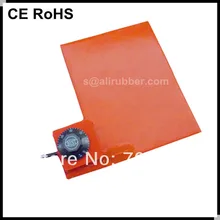 Силиконовая резина подогреватель 12 V сделано в Китае изготовление размеров под заказ и Форма