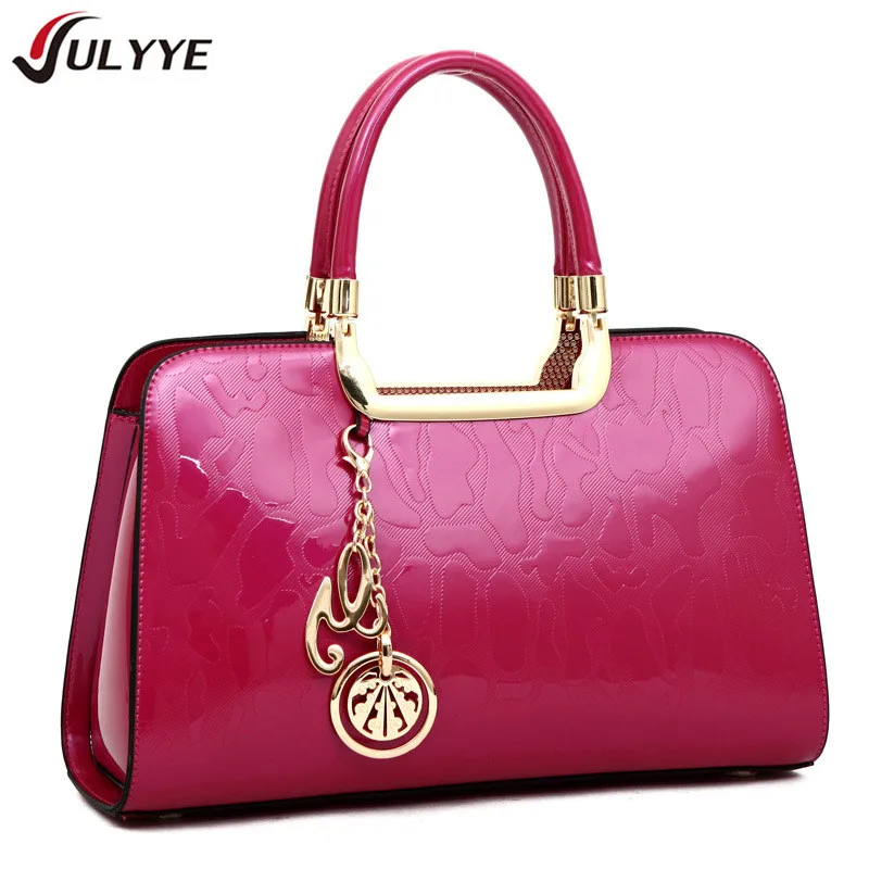 

YULYYE Fashion Casual Women Bags Brand Vintage Patent Leather Women Handbag High Quality Europe and America Style Shoulder Bag