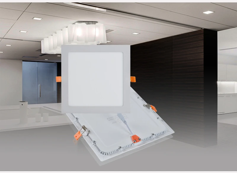 

30W LED Panel Light Ultra-thin Panel Light Round Square Surface Mount Ceiling High Quality Bracket Aluminum Alloy AC85-265V