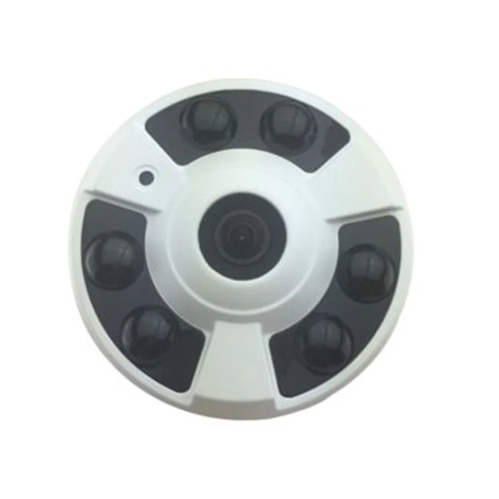

Wired 5MP Fisheye IP Camera H.265 Network P2P Indoor Security 6IR Night Wide Angle Support APP
