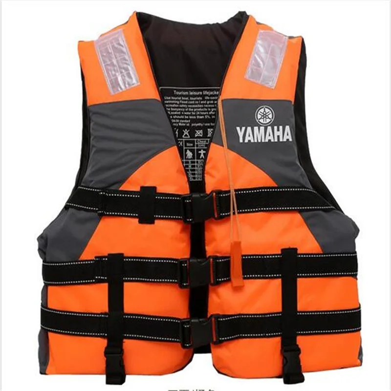 Для взрослых продолжительность сохранения высокого качества Спасательный Жилет Безопасный плавательный жилет водный серфинг спасательные куртки - Цвет: Оранжевый