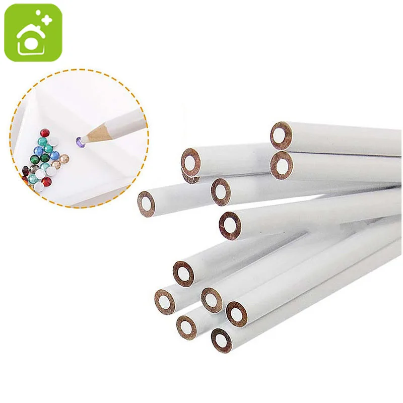 

10Pcs/Set 5D DIY Diamond Painting Point Drill Pencil Tools Diamond Embroidery Cross Stitch Kits Nail Pen Tools Accessories