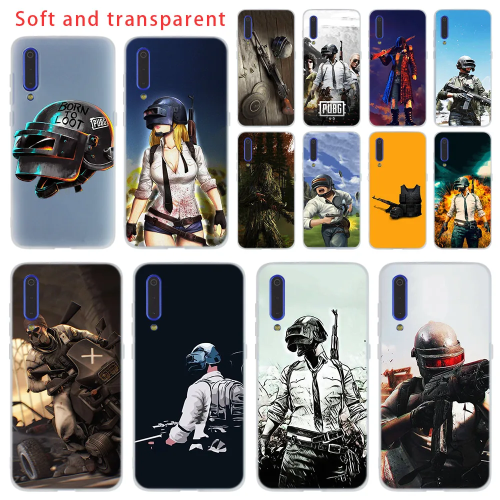 

pubg batterground game Cover Cases soft TPU phone For Xiaomi 9 8 Mi 6 5X lite se A1 A2 For Redmi Note 7 6 5 Go coque