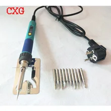 Высокоточная 936d ЖК-Цифровая Электрическая паяльная станция с регулируемой температурой, с европейской вилкой, заменяющая паяльную станцию HAKKO 936