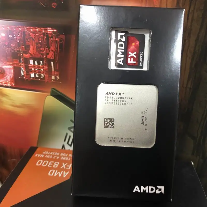 AMD FX 8300 CPU Processor Eight Core 3.3G/8M/95W Desktop Socket AM3+ FX ...