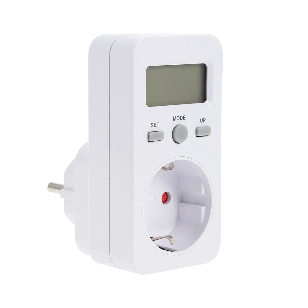ЖК дисплей Дисплей цифровой Smart Plug энергии Мощность электричество Применение