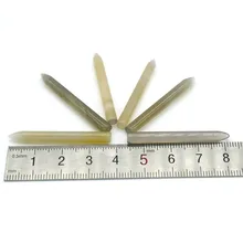 6 шт./лот круглые наконечники агатовый камень для полирования металлическое серебристое инструменты для полировки ювелирных изделий