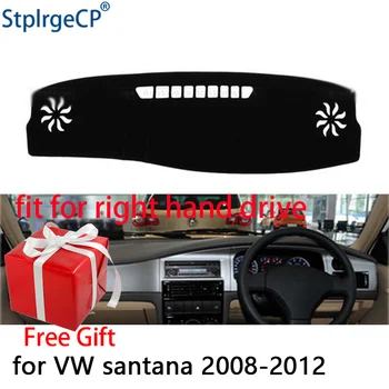 

Car Dashboard Cover Mat for Volkswagen santana 2008-2012 Right Hand Drive Dashmat Pad Dash Mat Covers Dashboard Accessories