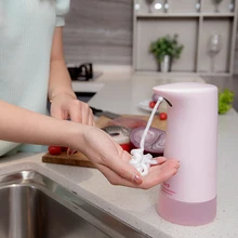 Интеллектуальный автоматический пенопластовый диспенсер для мыла, индукционный пенопласт, ручная стиральная машина, портативный диспенсер для жидкого мыла, кухонный инструмент для ванной комнаты