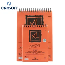 16 k Canson Croquis Peinture Papier Pour aquarelle crayon pastel Croquis dessin mise en page et techniques mixtes 90g 60 Feuilles