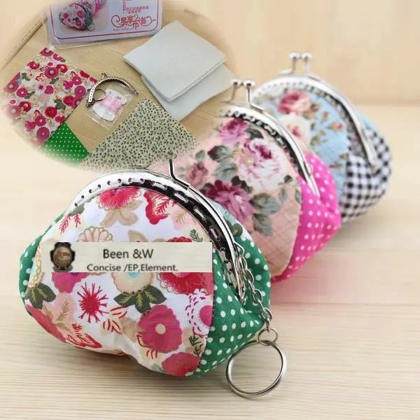 B125 Classical 8.5CM Four patch purse frame kits bag DIY handwork