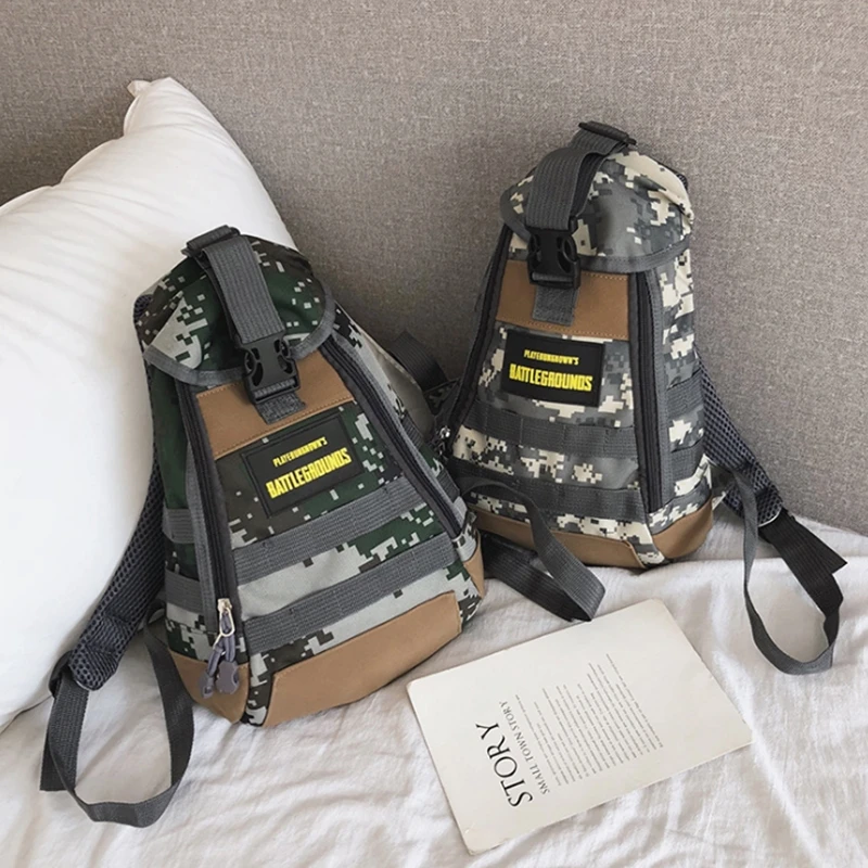 2019 New Game PUBG Level 1 Backpack Playerunknown's Battlegrounds Cosplay Prop Backpack