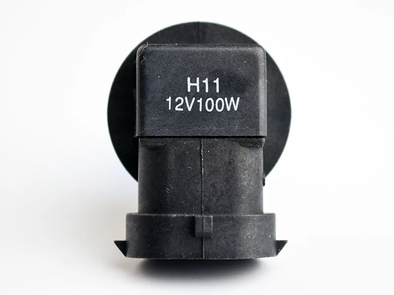 Hippcron из 2 предметов(1 пара) 12V 100W H11 галогенная лампа супер белый 5000 К кварцевые Стекло ксеноновые Темно-синий для автомобильных фар