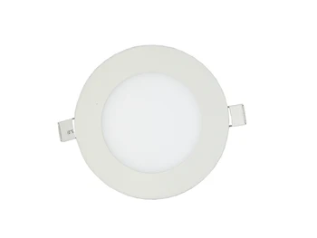 

6w Ultra Thin LED Panel Downlight White Round Ceiling light AC85-265v Pure/Warm White