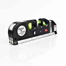 Strumento di righello per bolle di allineamento 8FT di nastro verticale di livello Laser Horizon multiuso per appendere immagini posa di pavimenti