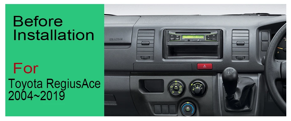 Best ZaiXi Android Car 2 din multimedia GPS Navigation For Toyota RegiusAce 2004~2019 vedio stereo Radio audio wifi video map video 2