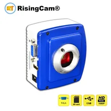 1080P USB и VGA микроскоп камера со слотом для sd-карты