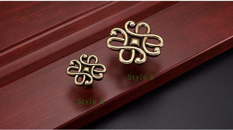 1pcs Antique Bronze Furniture Hardware Handles Door Knob Drawer