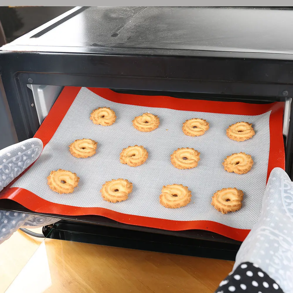

1PC Middle Size 30*21cm Baking Mat Non-Stick Silicone Baking Pad For Cake Cookie Macaron Non-Stick Baking Liner