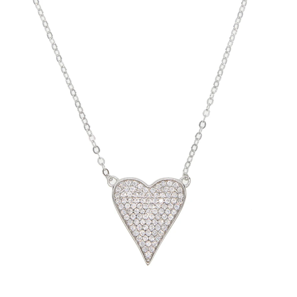 Новое летнее сексуальное 925 пробы Серебряное мини-ожерелье с подвеской в виде сердца для женщин и девушек, Очаровательное ожерелье, изысканное ювелирное изделие