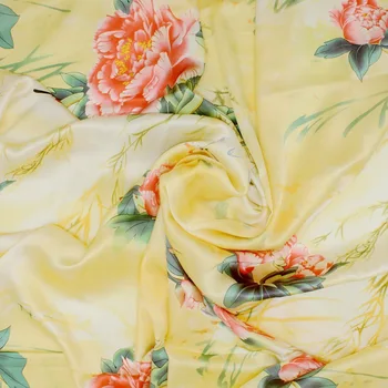

100% mulberry silk satin garment quilt cover fabric 16mm