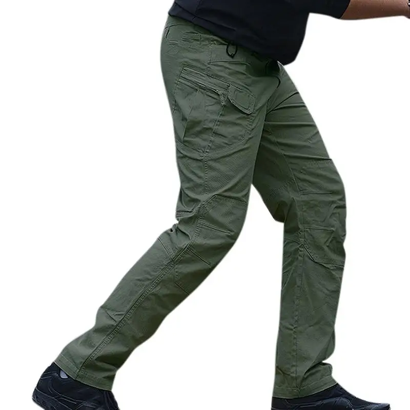 Мужские брюки, тактические, водонепроницаемые, износостойкие Брюки с карманами для рыбалки, походов, уличных лыж, спортивные штаны