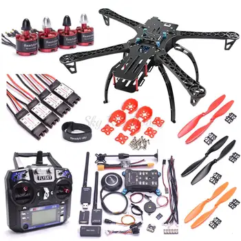 

X500 500mm Quadcopter Frame Kit Pixhawk 2.4.8 32 Bit Flight Controller M8N GPS 433 telemetry 2212 920kv motor / Flysky I6 FS-I6