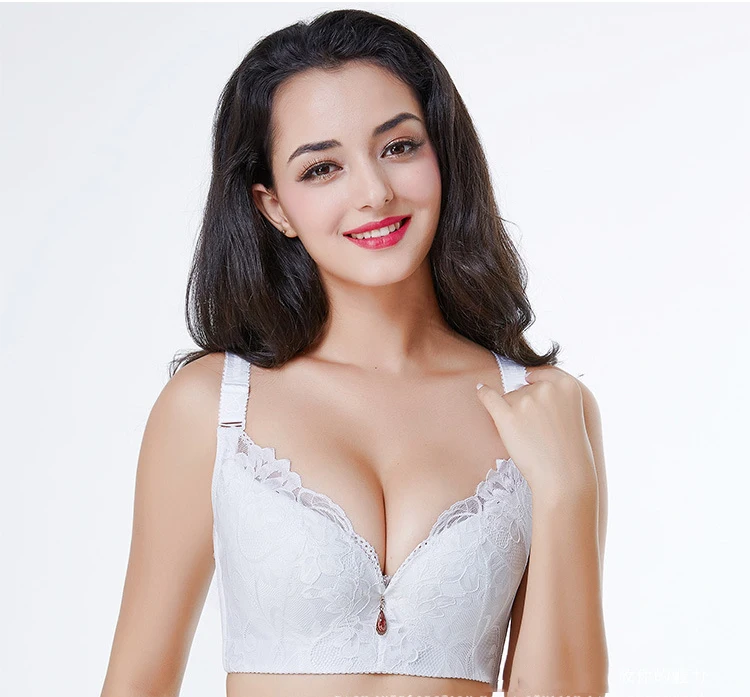 Jerrinut Sexy Push Up Plus Size Bras For Women Underwear Lingeries Women Lace Bra Plus Size Bralette Bra Large Size Women11