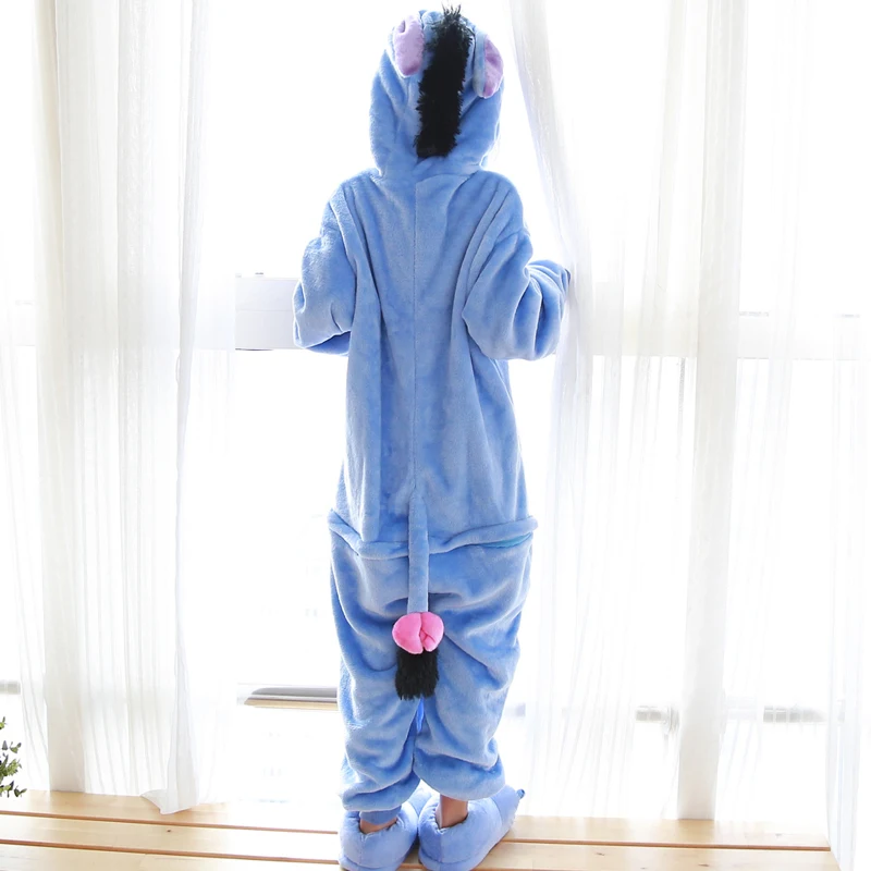 Детский комплект Kigurumi пижамы для детей зимняя Фланелевая пижама с рисунками