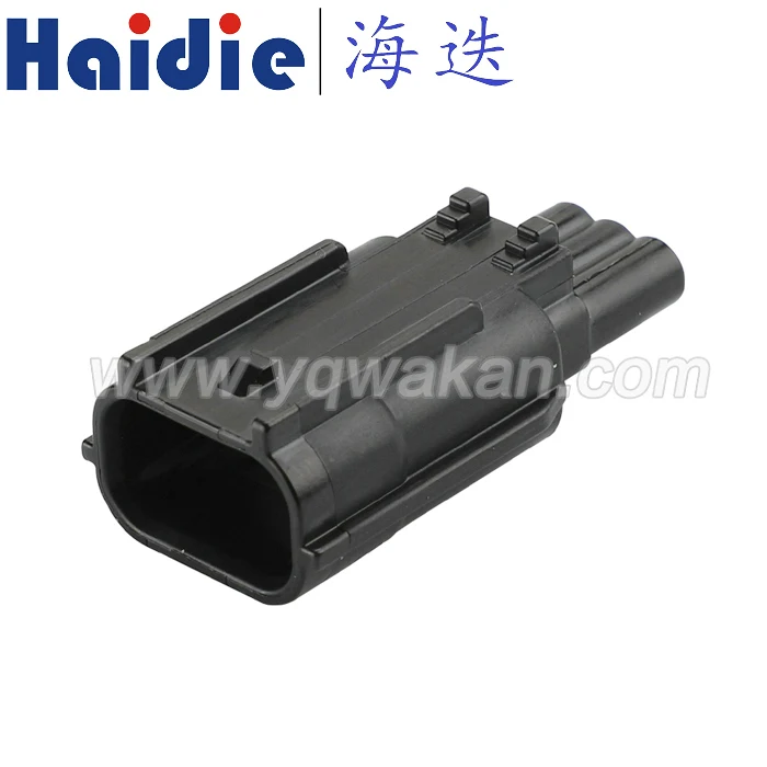

Free shipping 5sets 3pin auto plug reversing light wiring harness plug waterproof connector HD038K-0.6-11