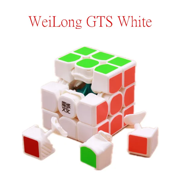 Moyu weilong GTS2 M Черный Weilong GTS 2 м без наклеек Weilong GTS V2 без наклеек GTS белый Weilong gts 2 м синий магический куб