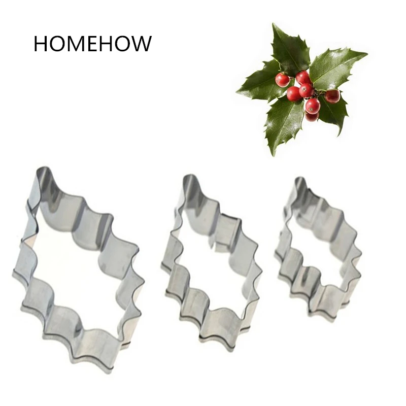 Holly Leaf Cookie Cutter 18