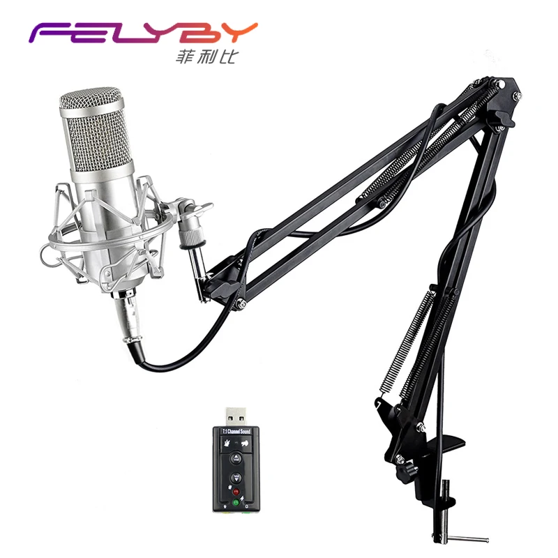 FELYBY bm 800 Professional condenser microphone for