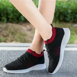 Женская обувь высокого качества удобные легкий спортивный сетки кроссовки спортивные кроссовки Женская обувь из дышащего материала YA-18