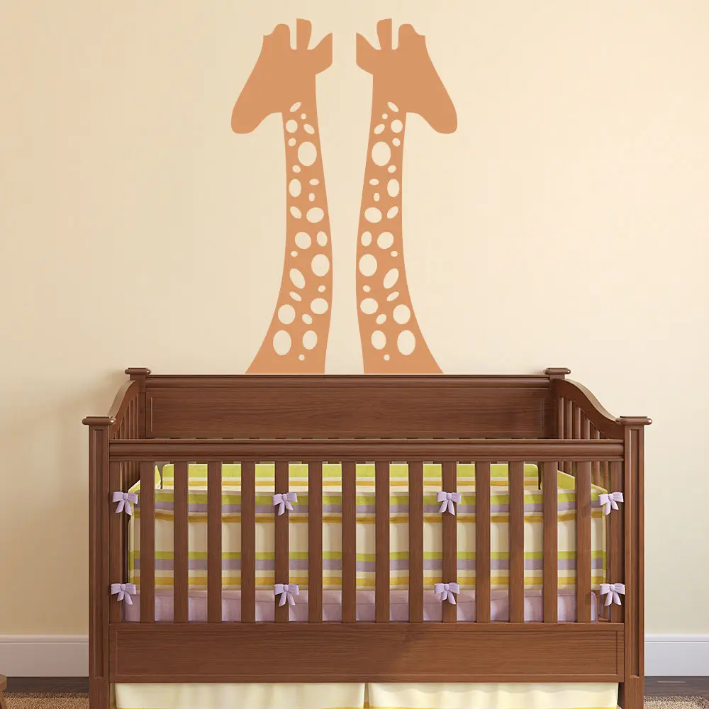 Giraffes Wall Sticker Safari Animals Wall Decal Nursery Kids Home Decor