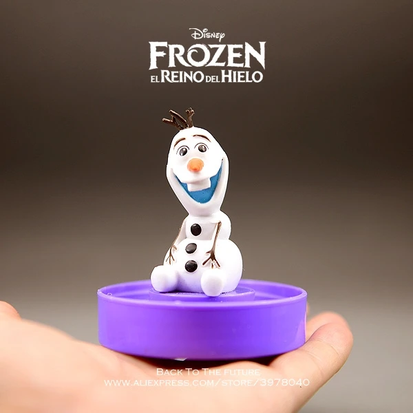 

Disney Frozen snowman Olaf 8.5cm mini doll Action Figure Posture Anime Decoration Collection Figurine Toy model for children