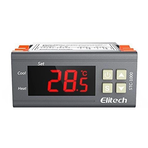 

Elitech Digital Temperature Thermostat 2 relay output control