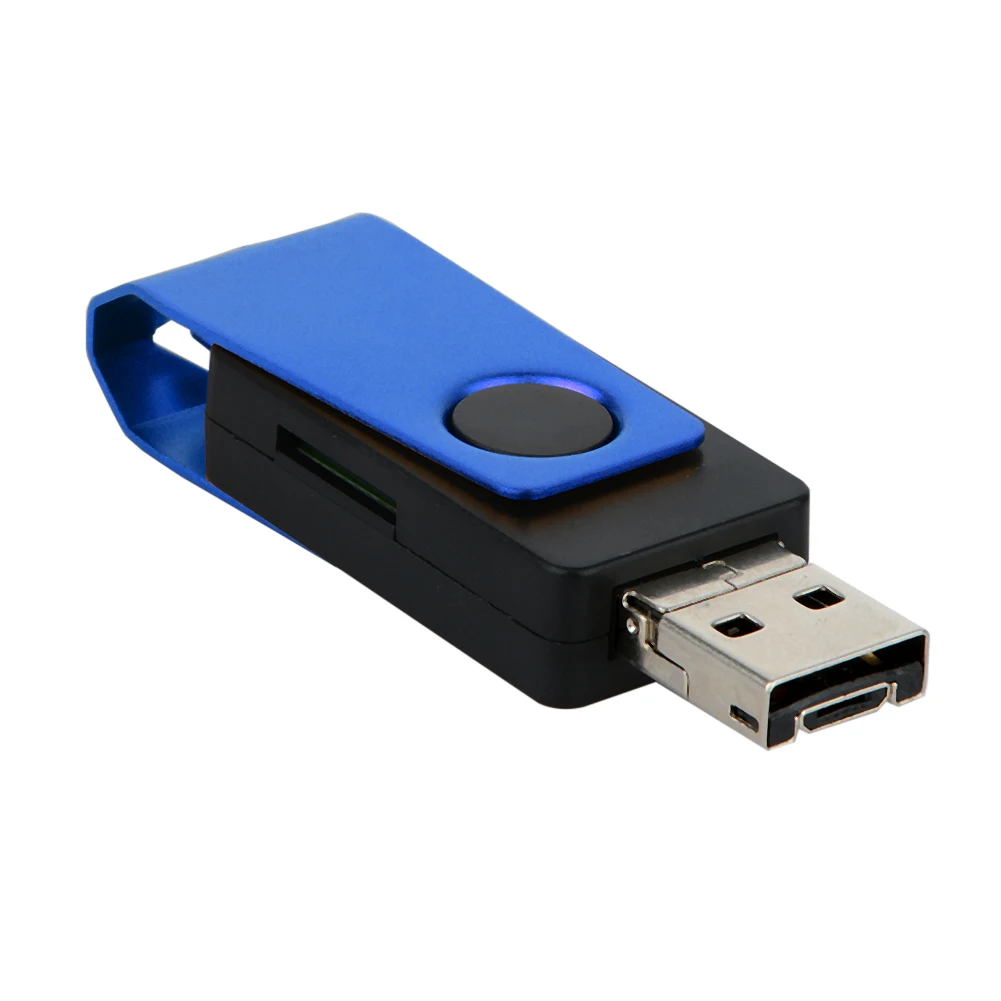 3 в 1 Micro USB кардридер USB 2,0 type-C/OTG кардридер/Писатель 5 цветов новая распродажа