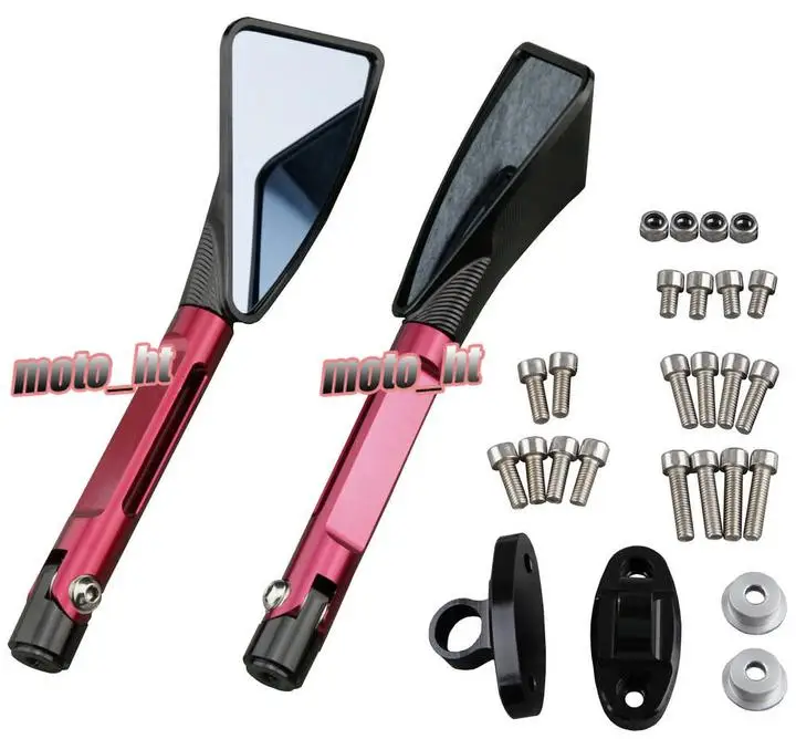 CNC Rearview Side Mirror for Honda CBR1000RR /CBR600RR F5 CBR929RR /CBR954RR & for Kawasaki Ninja ZX6R ZX10R Motorbike parts Accessories For CBR 1000 RR /CBR 600 RR F5 CBR 929 RR /CBR 954 RR/ ZX6R ZX10R