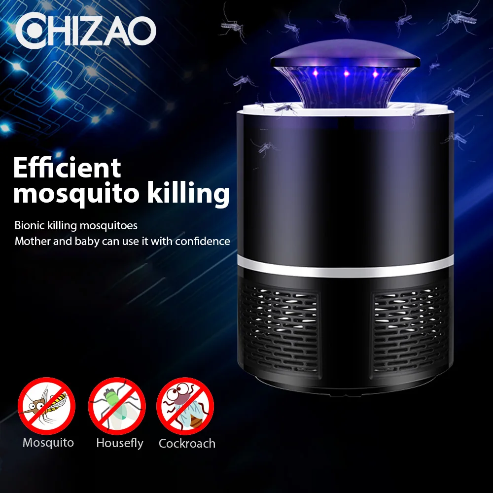  CHIZAO Mosquito killer USB electric mosquito killer Lamp Photocatalysis mute Light LED bug zapper i - 33049510349