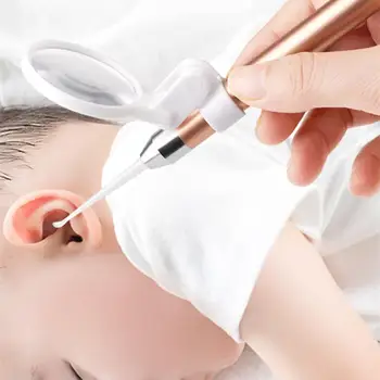 

Kidlove Children Luminous Ear Wax Cleaner Portable Flashlight Ear-pick Earwax Remover Cleaning Ear Care Tool
